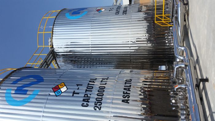 TANQUE DE ALMACENAMIENTO CAP. 250,000 LTS